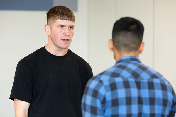 Photo Flash: Inside Rehearsal For UNDER THREE MOONS at The Lowry, Salford 