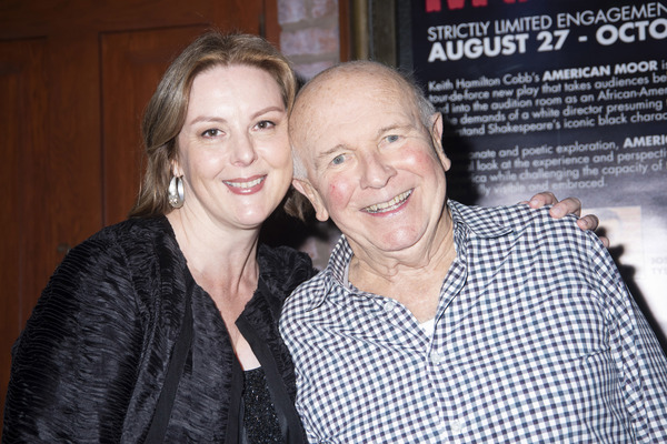 Kim Weild and Terrence McNally Photo