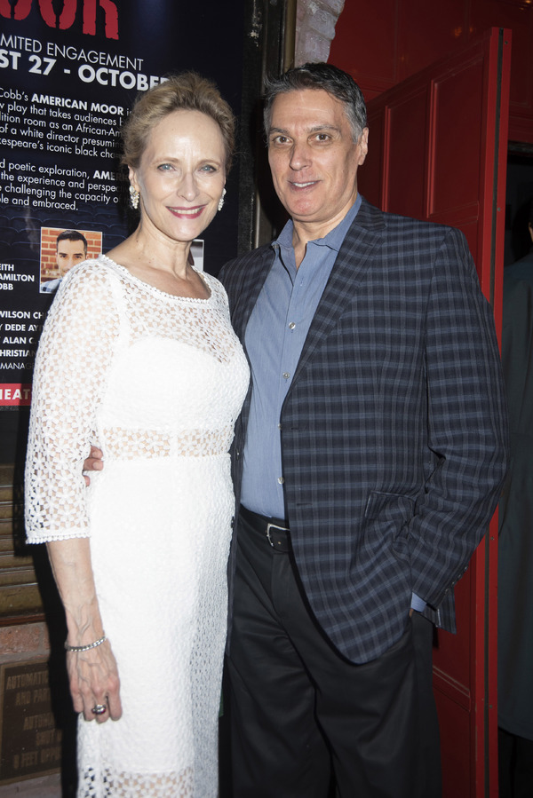 Laila Robins and Robert Cuccioli  Photo