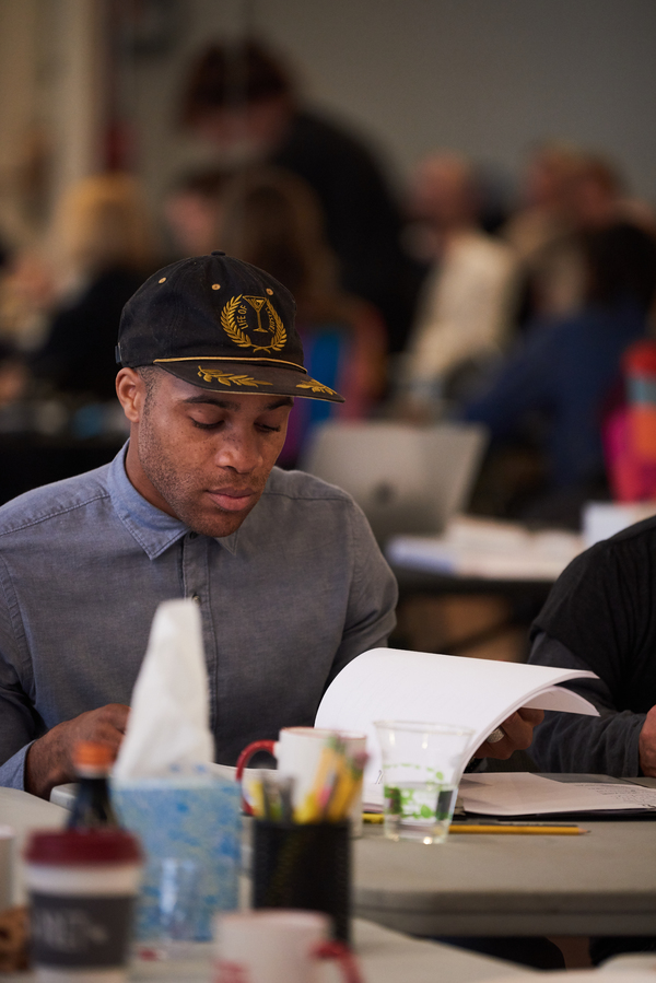 Photo Flash: Go Inside Rehearsals fore The New Group's CYRANO, with Peter Dinklage! Image