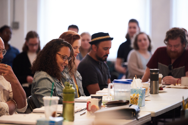 Photo Flash: Go Inside Rehearsals fore The New Group's CYRANO, with Peter Dinklage! Image
