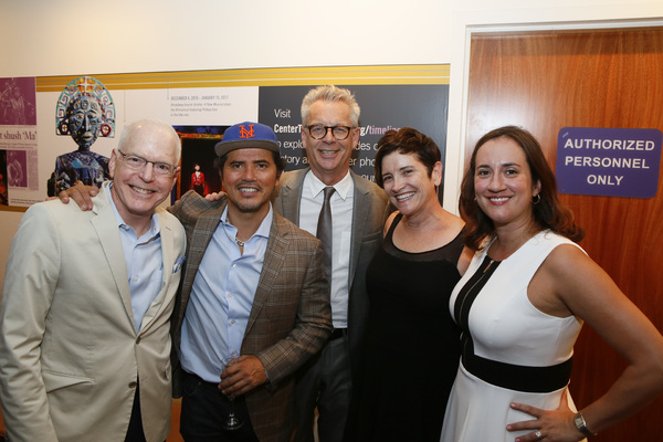 Douglas C. Baker, John Leguizamo, Center Theatre Group Artistic Director Michael Ritc Photo