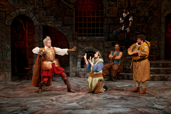 MAN OF LA MANCHA: Ryan Cooper, Sean Jones, Patrick John Moran, James Patterson, Nic T Photo