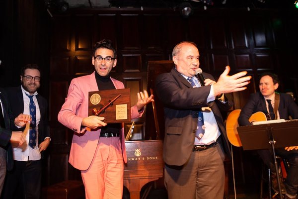 Photo Flash: BE MORE CHILL Composer Joe Iconis Honored At The Players Image