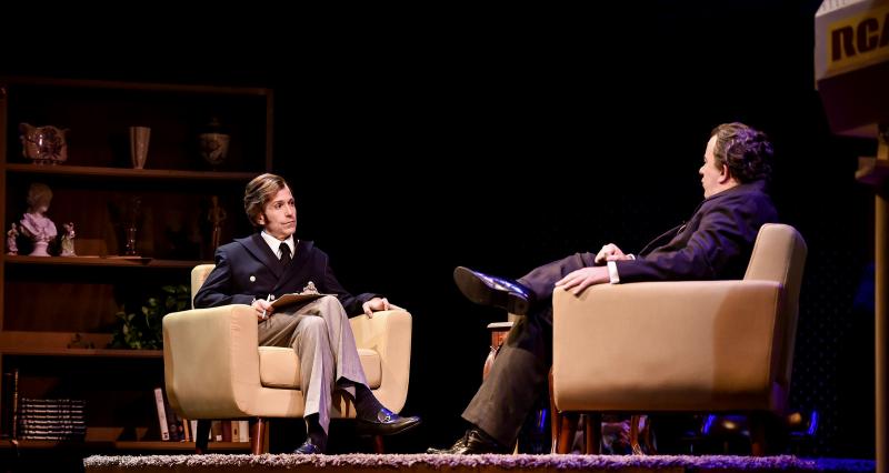 Review: Marsh and Brown razzle dazzle us at Lyric Theatre of Oklahoma as FROST/NIXON hits eerily close to home 