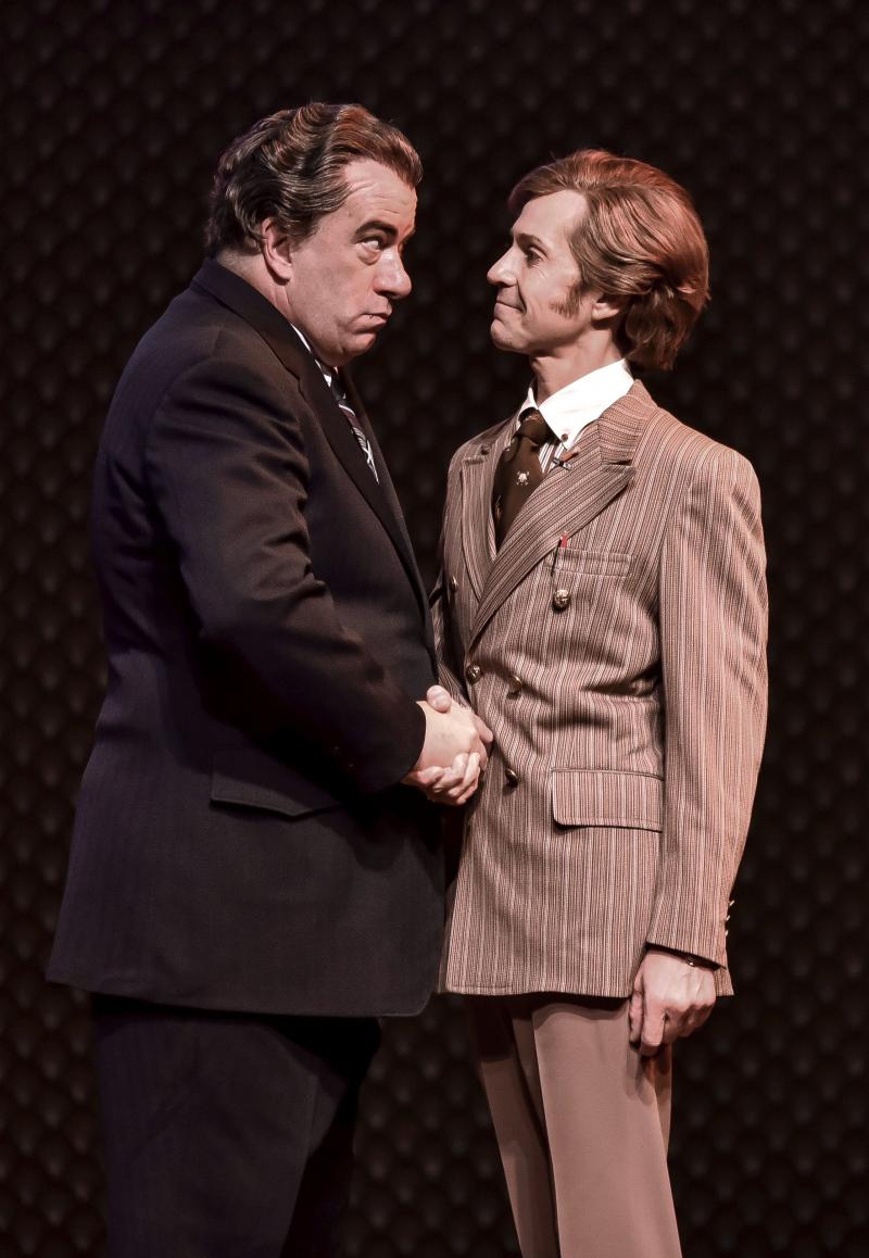 Review: Marsh and Brown razzle dazzle us at Lyric Theatre of Oklahoma as FROST/NIXON hits eerily close to home 