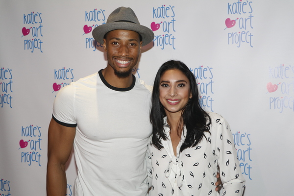 Photo Flash: Broadway Supports Stephanie Klemons' Non-Profit, Katie's Art Project Image
