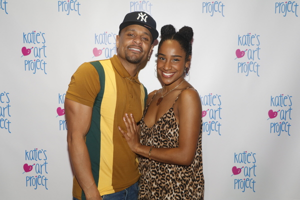 Photo Flash: Broadway Supports Stephanie Klemons' Non-Profit, Katie's Art Project Image