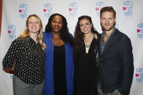 Photo Flash: Broadway Supports Stephanie Klemons' Non-Profit, Katie's Art Project Image