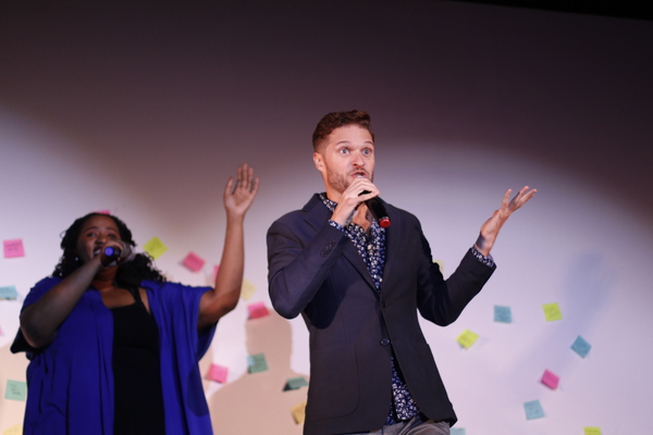 Photo Flash: Broadway Supports Stephanie Klemons' Non-Profit, Katie's Art Project Image