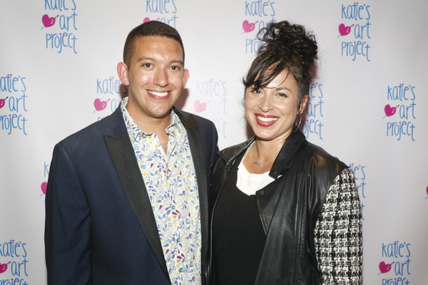 Photo Flash: Broadway Supports Stephanie Klemons' Non-Profit, Katie's Art Project 