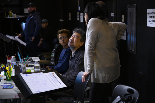 Daniel Irving Rattner, David Henry Hwang, and Leigh Silverman Photo