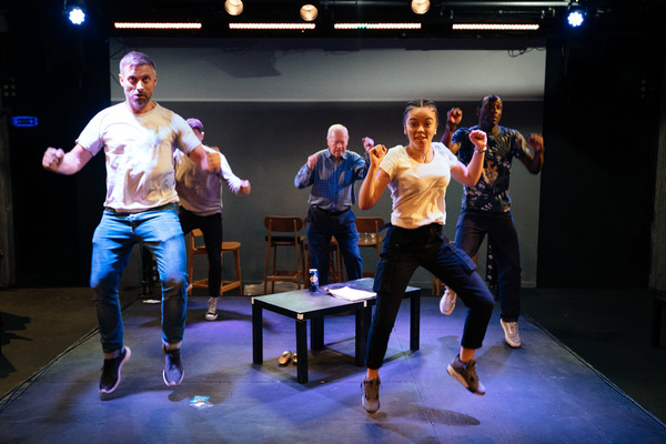 Photo Flash: Inside Rehearsal For WE ANCHOR IN HOPE at The Bunker Image