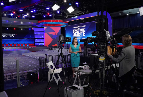 Photo Flash: See Photos from Tonight's Democratic Debate on ABC Image