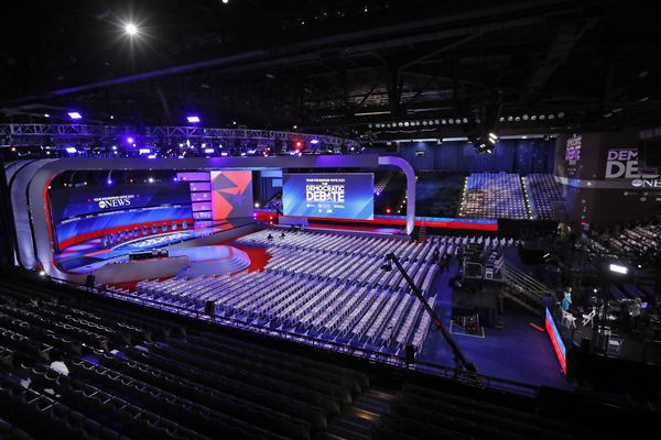 Photo Flash: See Photos from Tonight's Democratic Debate on ABC Image
