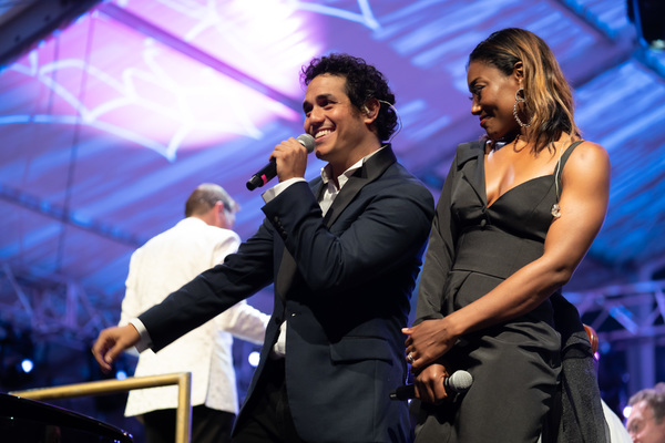 Photo Flash: Megan Hilty, Norm Lewis, and More Celebrate Alan Menken and THE REACH Image