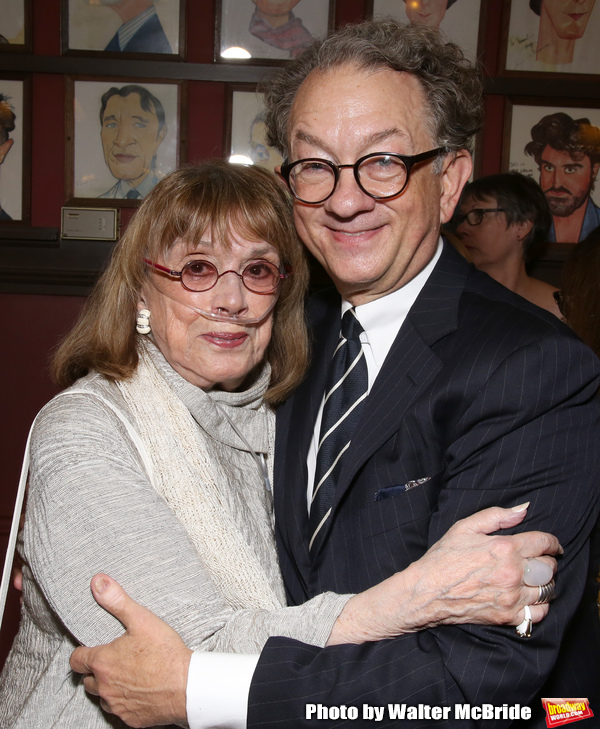 Phyllis Newman and William Ivey Long attend the William Ivey Long Sardi's portrait un Photo
