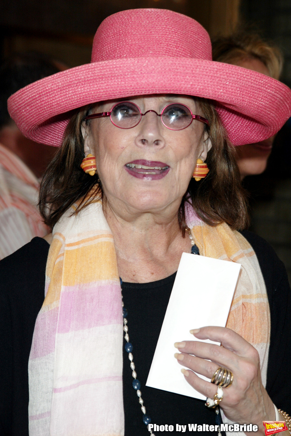 Phyllis Newman Attending the Opening Night performance of LENNON at the Broadhurst Th Photo