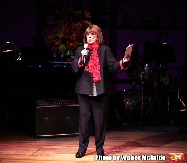 Phyllis Newman performing at the 