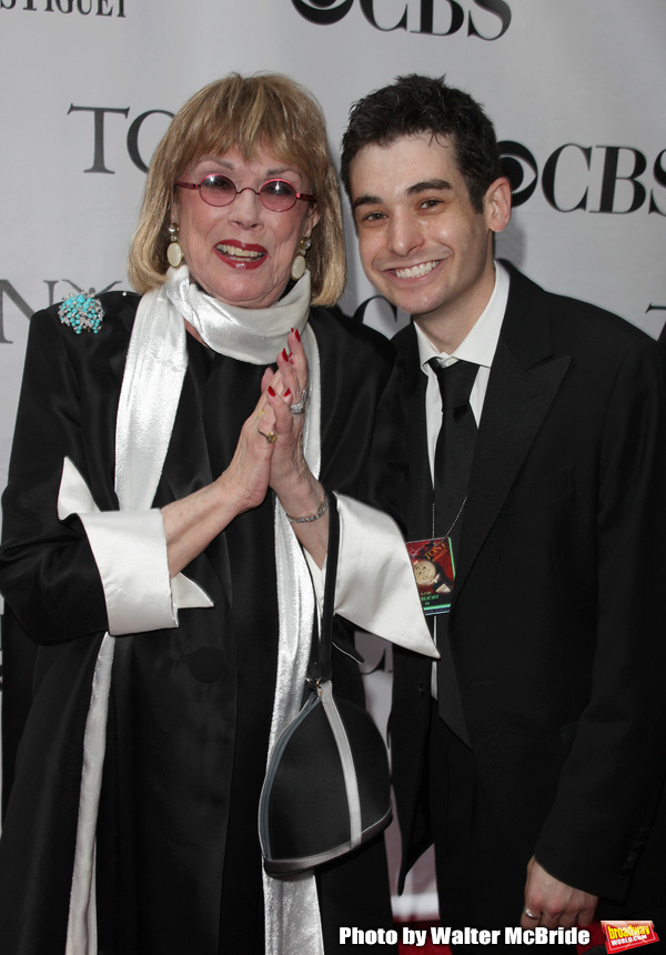 Phyllis Newman & Noah Himmelstein arriving at the 63rd Annual Antoinette Perry Tony A Photo