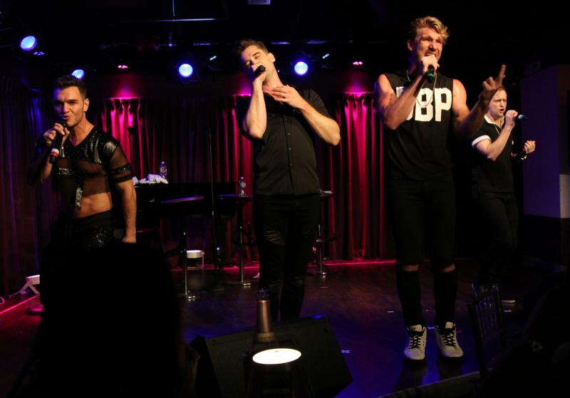 Review: THE BOY BAND BRUNCH Bops and Bounces  at The Green Room 42 
