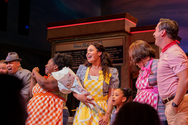 Photo Coverage: Jordin Sparks Opens Up Her Run in WAITRESS! Check Out Photos From Her First Curtain Call Image