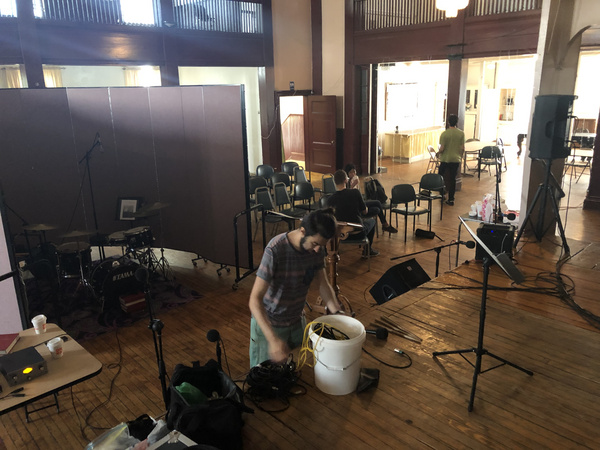 Photo Flash: Inside The Recording Studio With The GOOD MORNING NEW YORK Band 