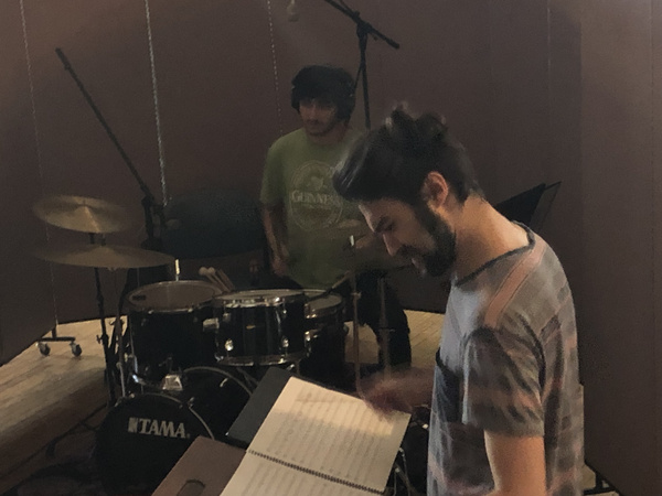 Photo Flash: Inside The Recording Studio With The GOOD MORNING NEW YORK Band 