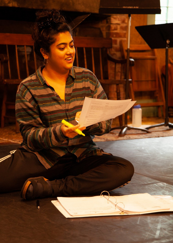 Photo Flash: Inside Rehearsals Of THE GOLDEN THRESHOLD At Live & In Color Image