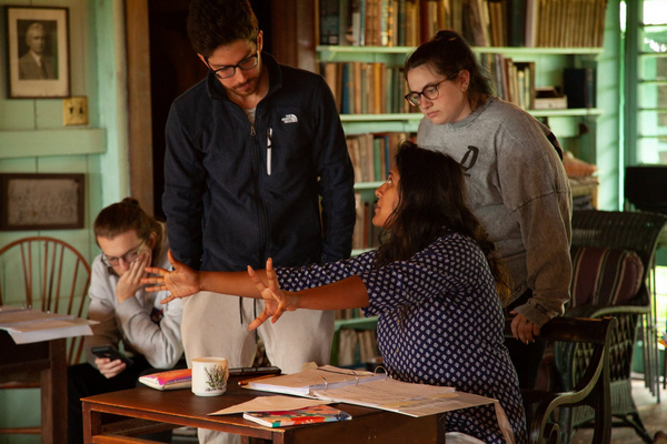 Photo Flash: Inside Rehearsals Of THE GOLDEN THRESHOLD At Live & In Color Image