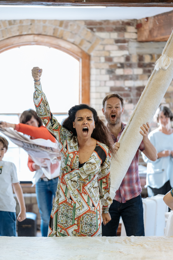 Photo Flash: Inside Rehearsal For THE WATSONS at Menier Image