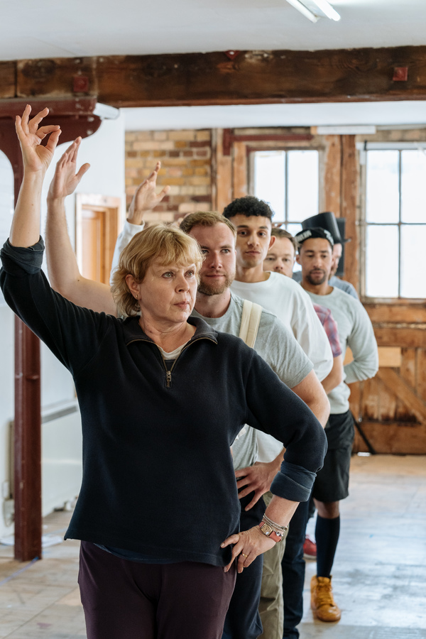 Photo Flash: Inside Rehearsal For THE WATSONS at Menier Image