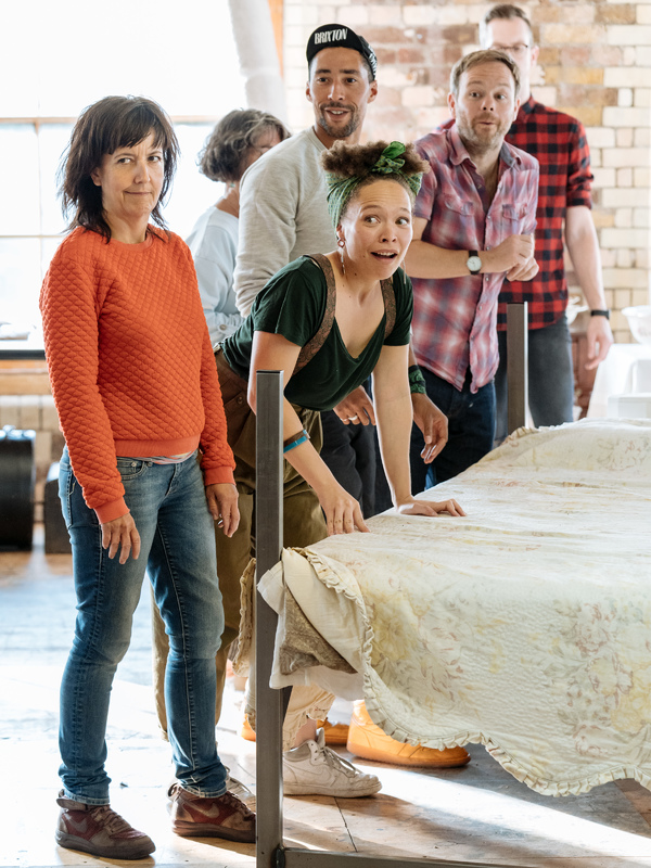 Photo Flash: Inside Rehearsal For THE WATSONS at Menier Image