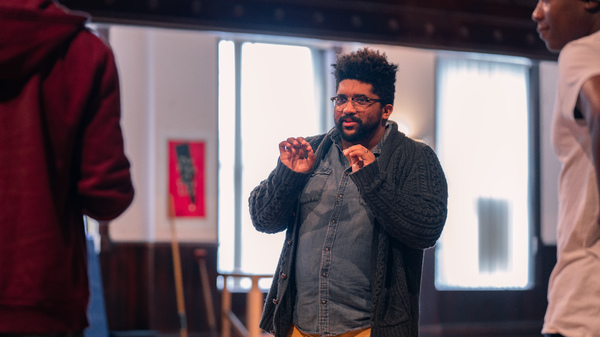 Photo Flash: In Rehearsal with Steppenwolf's THE BROTHERS SIZE Image