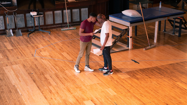 Photo Flash: In Rehearsal with Steppenwolf's THE BROTHERS SIZE Image