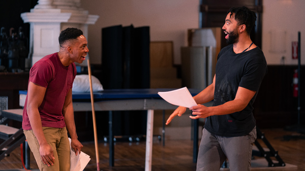 Photo Flash: In Rehearsal with Steppenwolf's THE BROTHERS SIZE Image