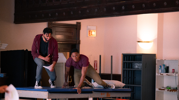 Photo Flash: In Rehearsal with Steppenwolf's THE BROTHERS SIZE Image