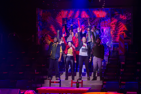Photo Flash: Hunter Foster and Jennifer Cody Co-Direct Redhouse's RENT Image