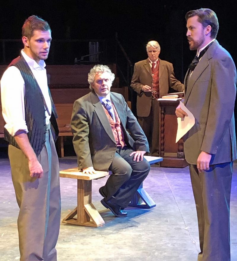 Review: GROSS INDECENCY - THE THREE TRIALS OF OSCAR WILDE at Metropolitan Ensemble Theatre  Image