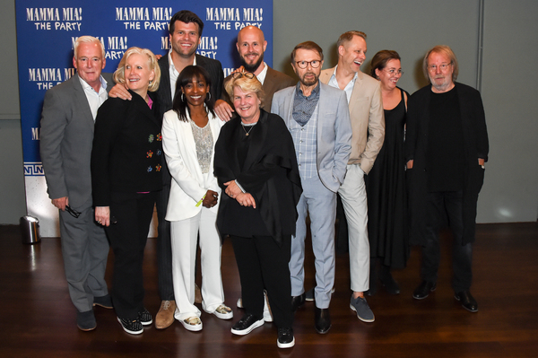 PHOTO/VIDEO: Go Inside Opening Night Of MAMMA MIA! The Party at The O2 With Björn Ulvaeus and More! Image