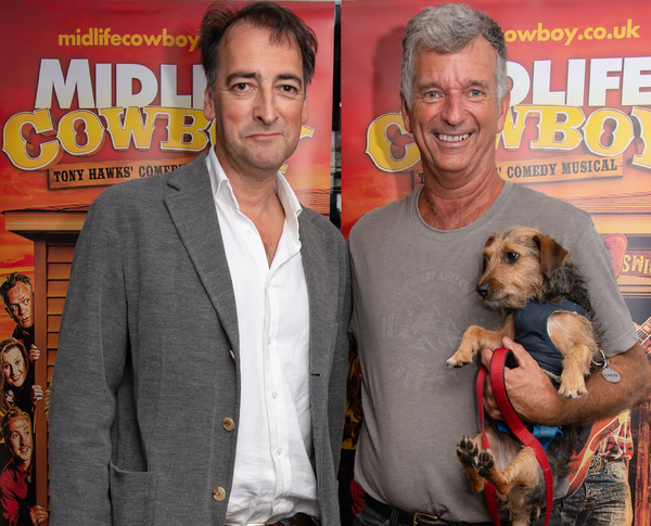 Alistair McGowan with Tony Hawks Photo