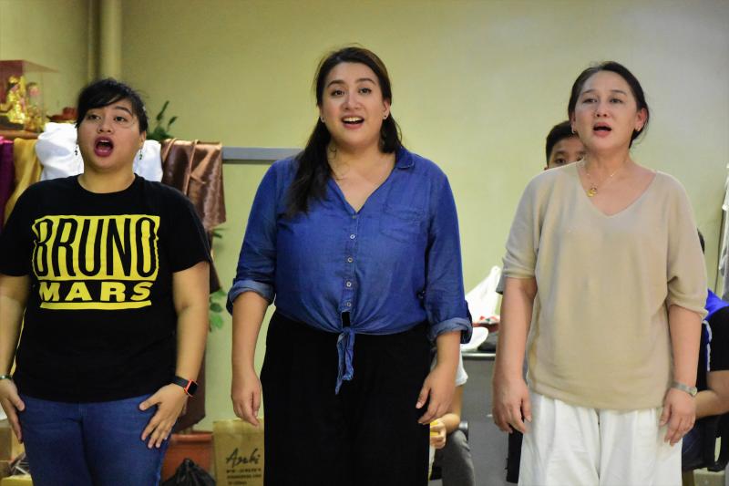 Photo Coverage: Go Inside the Rehearsal of MAGNIFICAT THE MUSICAL; Show Opens 27 Sept. Image