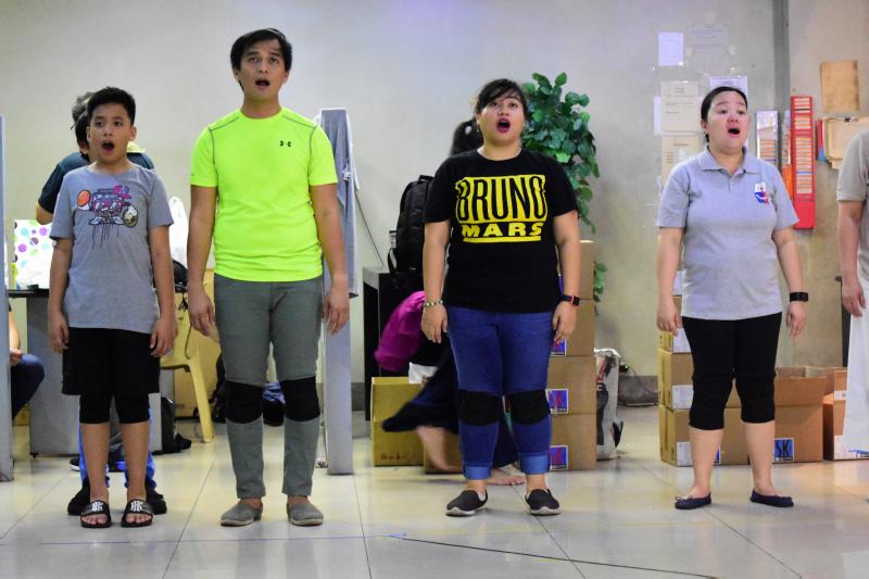 Photo Coverage: Go Inside the Rehearsal of MAGNIFICAT THE MUSICAL; Show Opens 27 Sept. Image