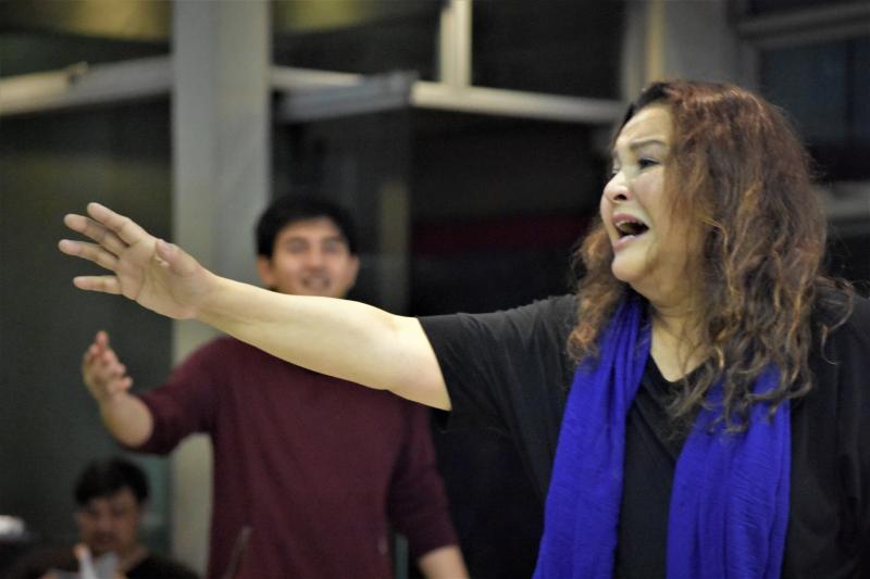 Photo Coverage: Go Inside the Rehearsal of MAGNIFICAT THE MUSICAL; Show Opens 27 Sept. Image