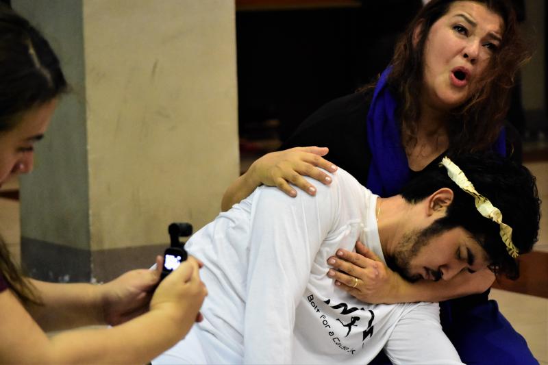 Photo Coverage: Go Inside the Rehearsal of MAGNIFICAT THE MUSICAL; Show Opens 27 Sept. Image