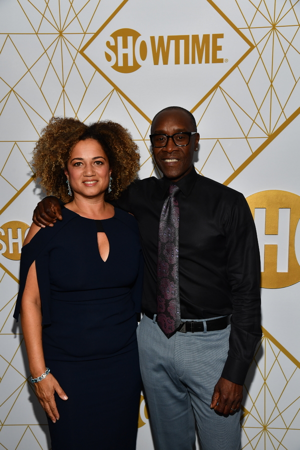 Bridgid Coulter and Don Cheadle Photo