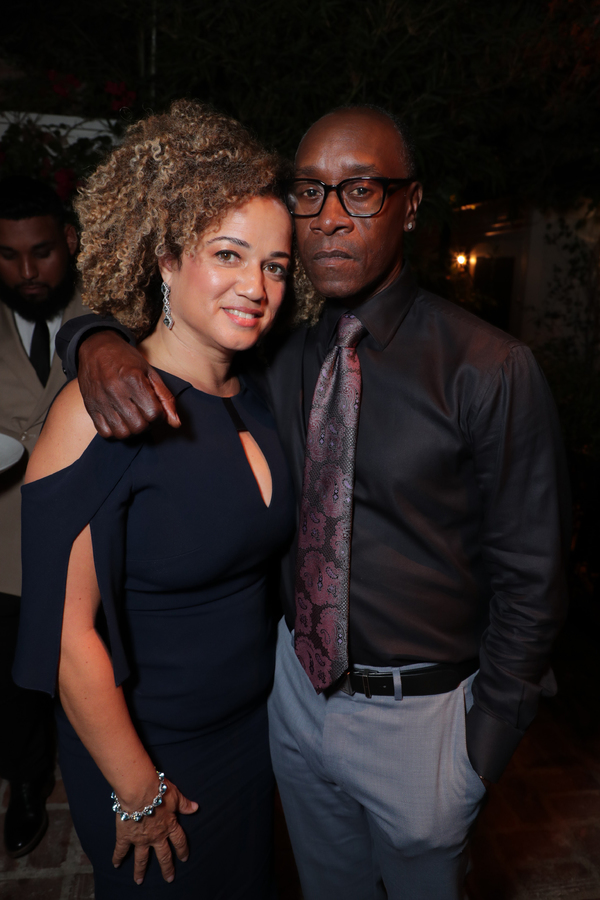 Bridgid Coulter and Don Cheadle Photo