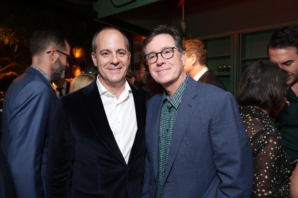 David Nevins and Stephen Colbert Photo