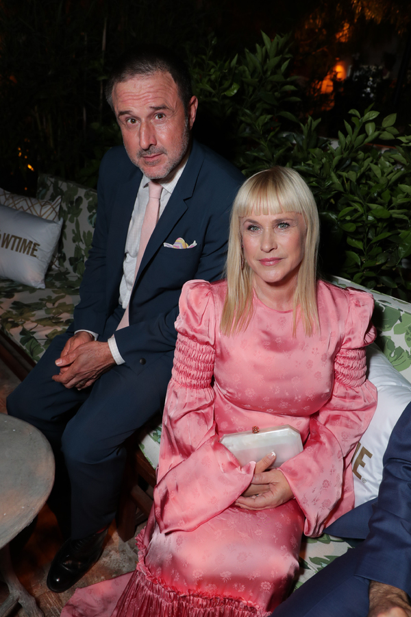 David Arquette and Patricia Arquette  Photo