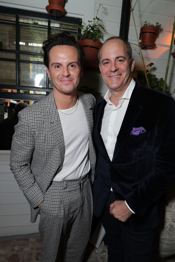 Andrew Scott and Chief Creative Office, CBS Corporation, Chairman and CEO of Showtime Photo